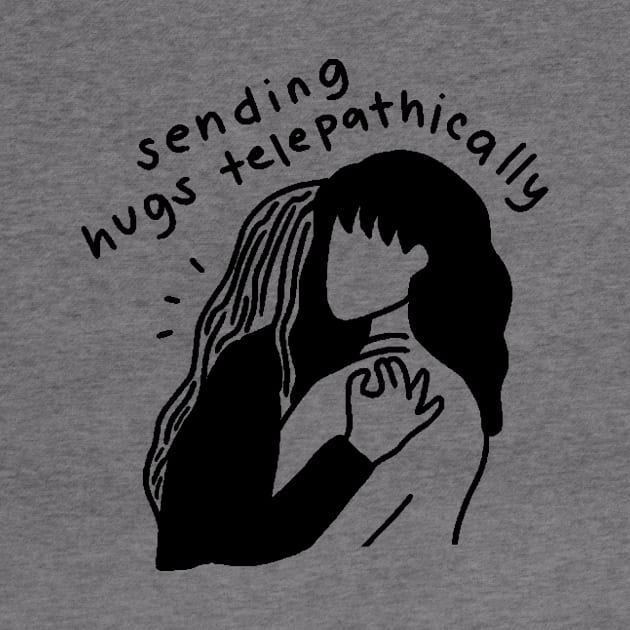 Sending Hugs Telepathically by aaalou